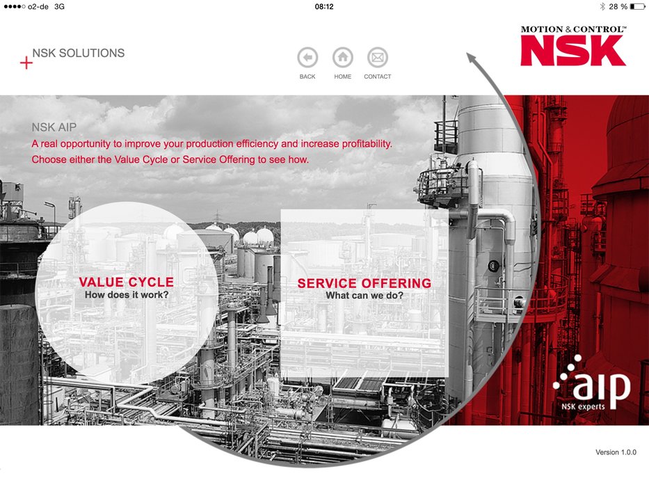 La actualización de la aplicación NSK Solutions App aporta todavía más valores